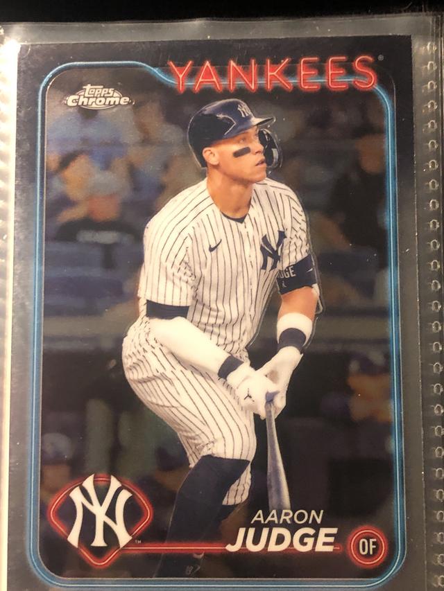 2024 Topps Chrome Aaron Judge ﻿Base Set #50