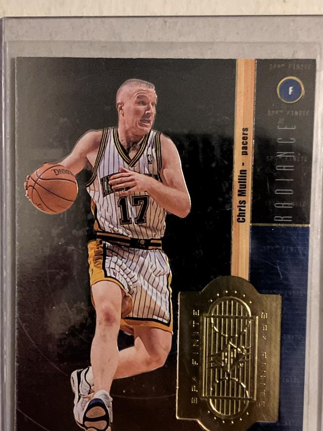 1998 UD SPx Finite Chris Mullin  ﻿Series One #10