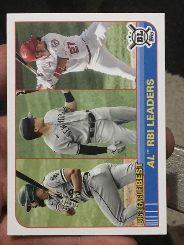 2021 Topps Big League Mike Trout / Luke Voit / Jose Abreu ﻿Base Set #249