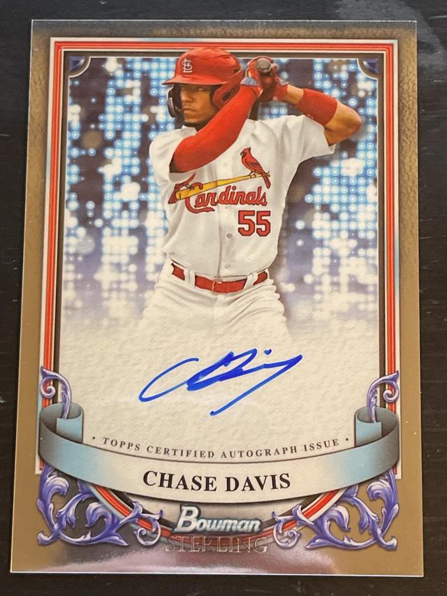 2024 Bowman Sterling Chase Davis PROSPECT AUTOGRAPHS #PA-CDA