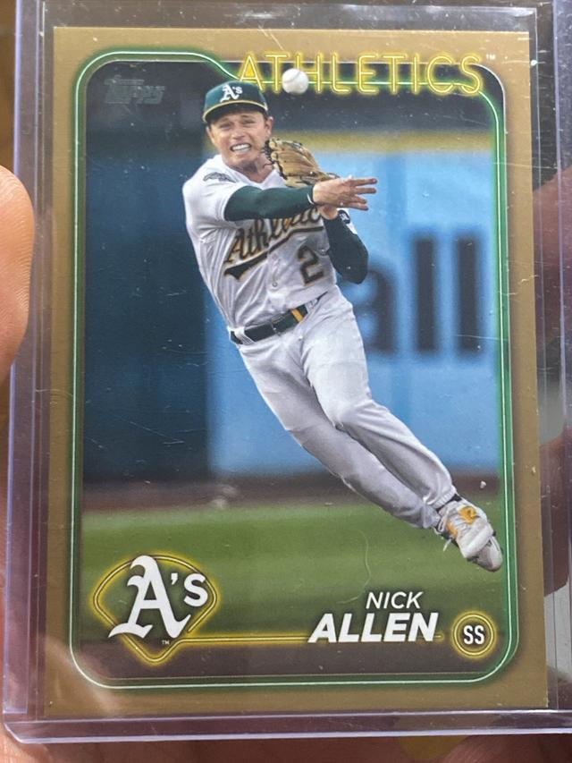 2024 Topps Series 2 Nick Allen BASE SET Gold /2024 #599