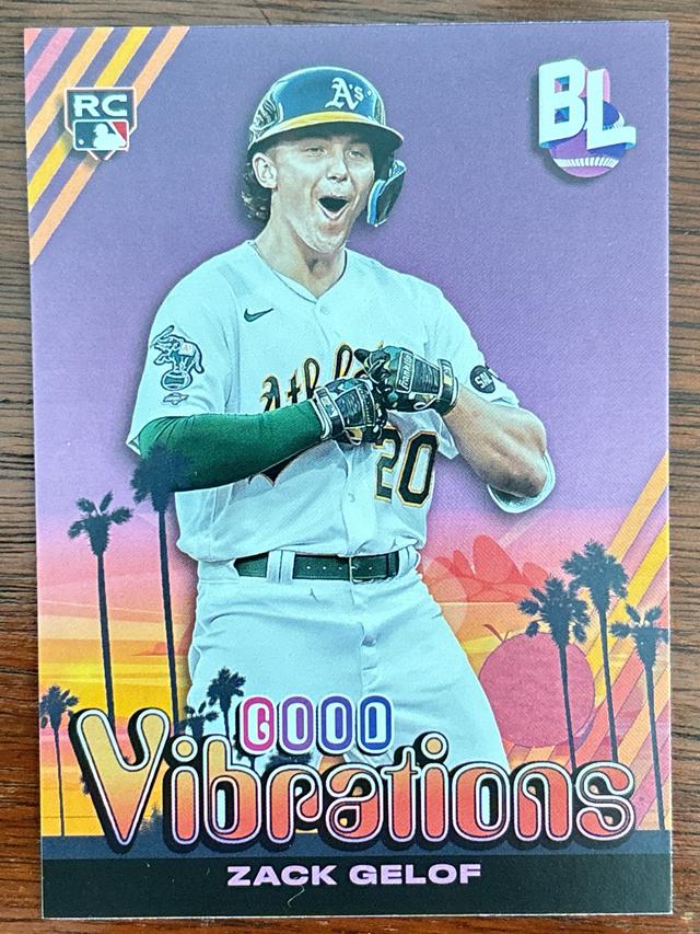 2024 Topps Big League Zack Gelof GOOD VIBRATIONS #GV-42