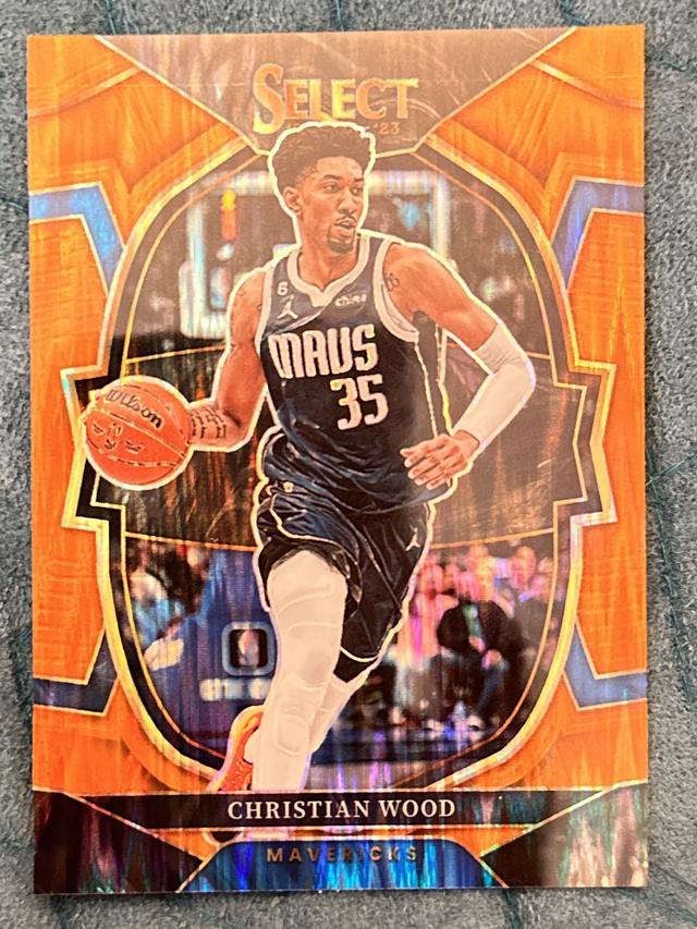 2022-23 Panini Select Basketball Christian Wood Base Concourse Set #29