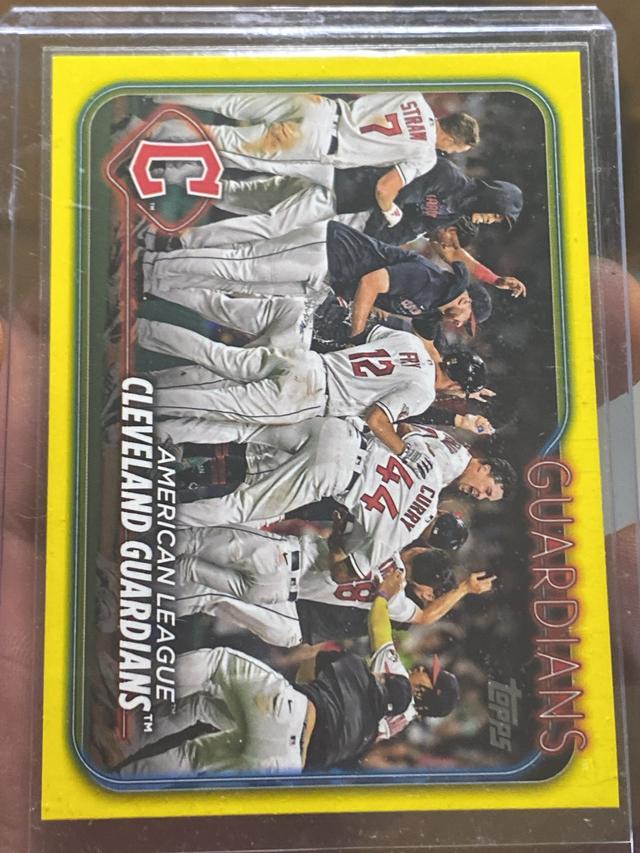 2024 Topps Series 2 Cleveland Guardians BASE SET #439