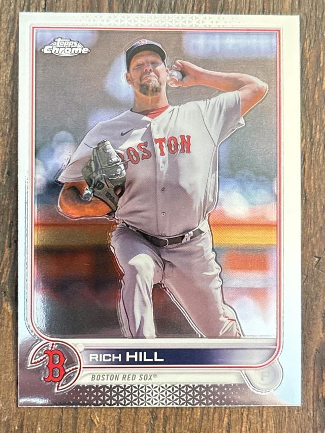 2022 Topps Chrome Updates Rich Hill BASE Base #USC184