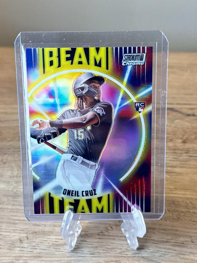 2022 Topps Stadium Club Chrome Oneil Cruz BEAM TEAM #BT-21