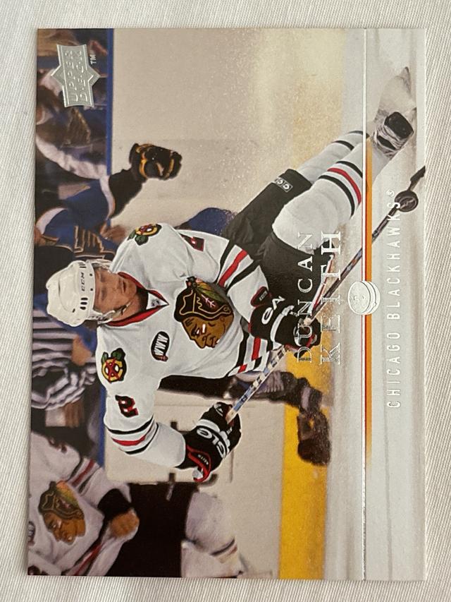 2008-09 Upper Deck Hockey Series 1 Duncan Keith ﻿Base #160