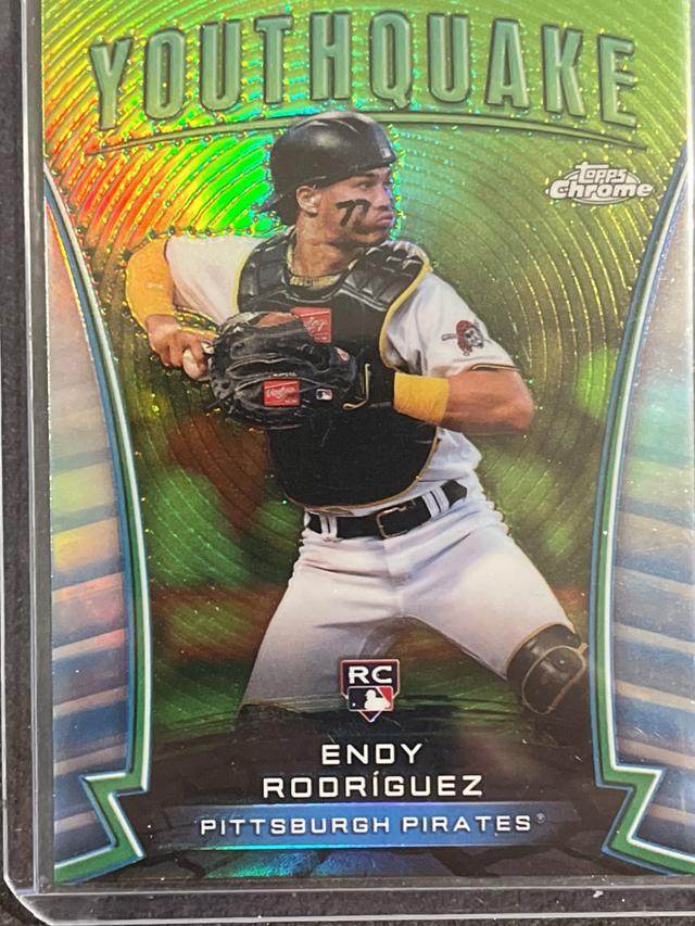 2024 Topps Chrome Endy Rodríguez Youthquake Checklist #YQ-18