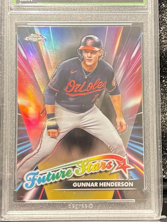 2024 Topps Chrome Gunnar Henderson Future Stars Checklist #FS-2