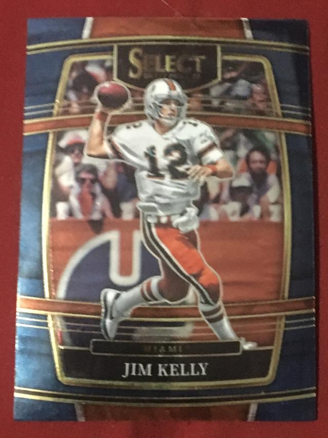 2022 Panini Select Draft Picks Jim Kelly Base Concourse Set #61