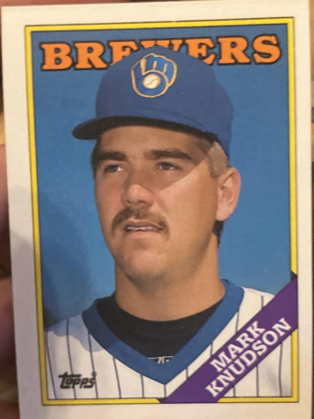 1988 Topps Mark Knudson Base Set #61