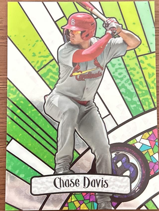 2023 Bowman Draft Chase Davis Bowman Glass Base #BGA-10