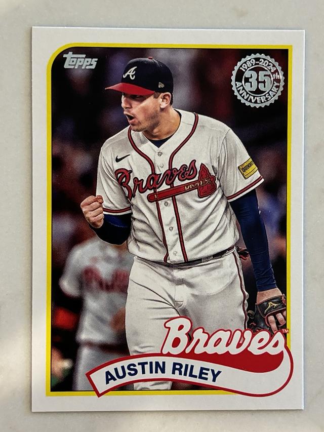 2024 Topps Series 2 Austin Riley 1989 TOPPS BASEBALL #89B2-29