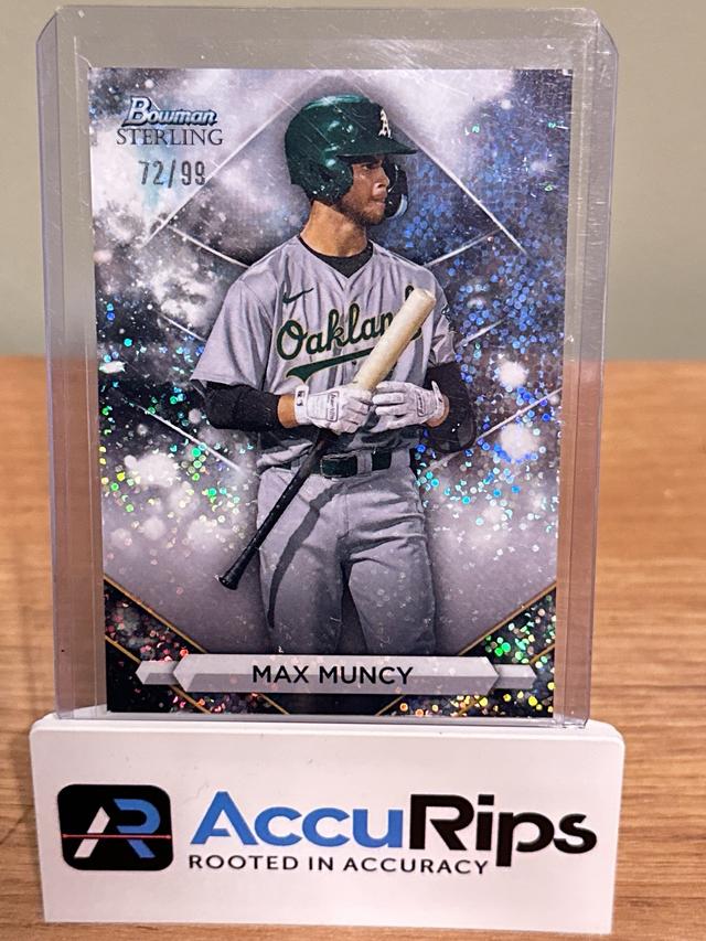 2023 Bowman Sterling Max Muncy PROSPECT Speckle Refractors /99 #BSP-84