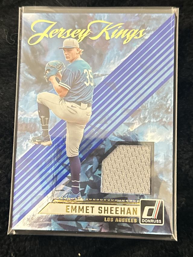 2024 Donruss Emmet Sheehan Jersey Kings #JK-ES