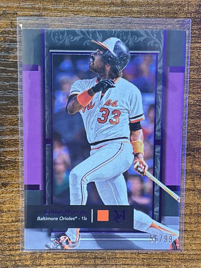 2024 Topps Museum Collection Eddie Murray ﻿Amethyst /99 #50 Orioles HOF