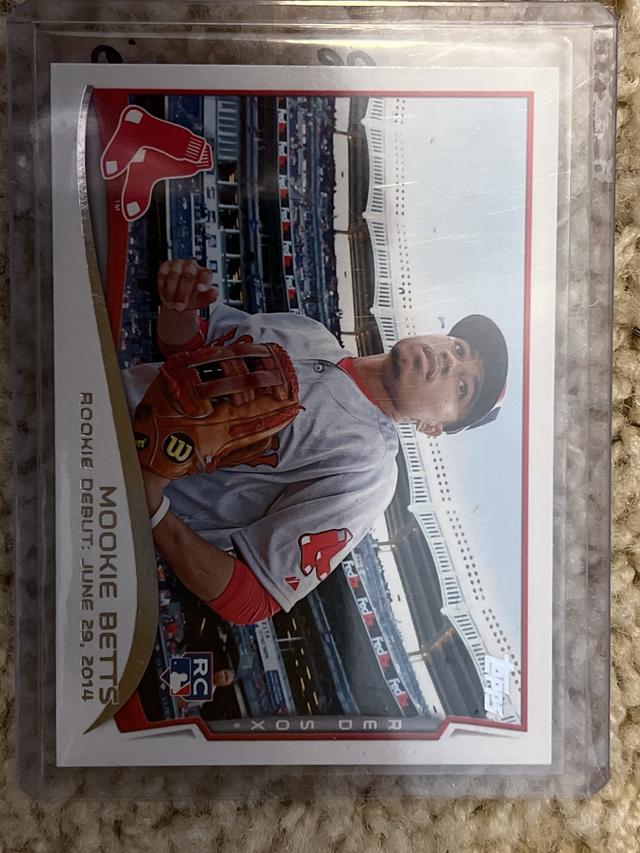 2014 Topps Update Series Mookie Betts Base Set #US-301