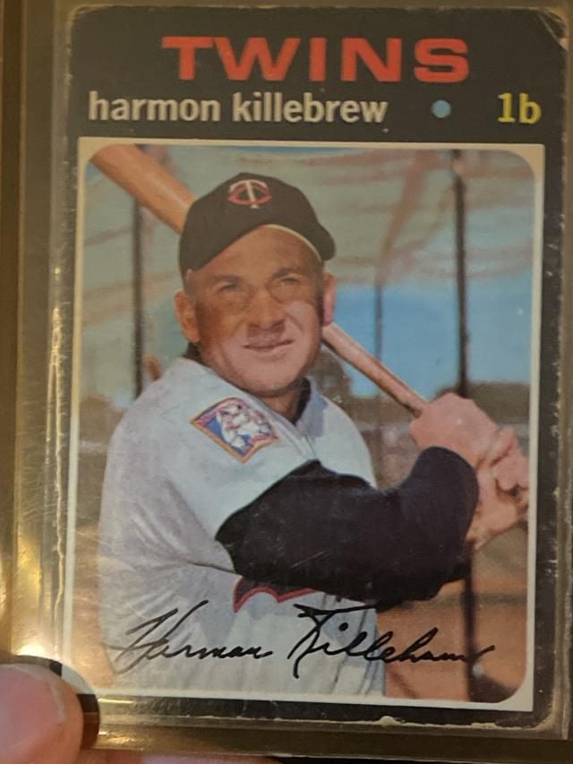 1971 Topps Harmon Killebrew #550