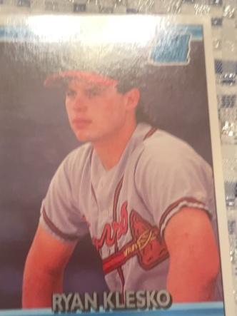 1992 Donruss Ryan Klesko Rated Rookies #13