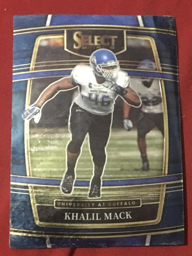 2022 Panini Select Draft Picks Khalil Mack Base Concourse Set #99