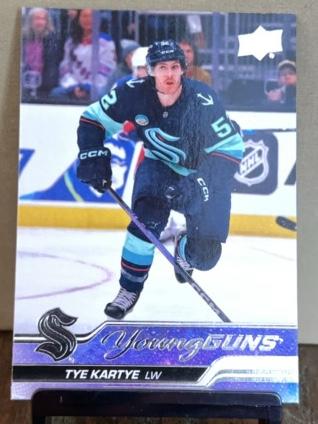 2023-24 Upper Deck Series 2 Hockey Tye Kartye Young Guns #465