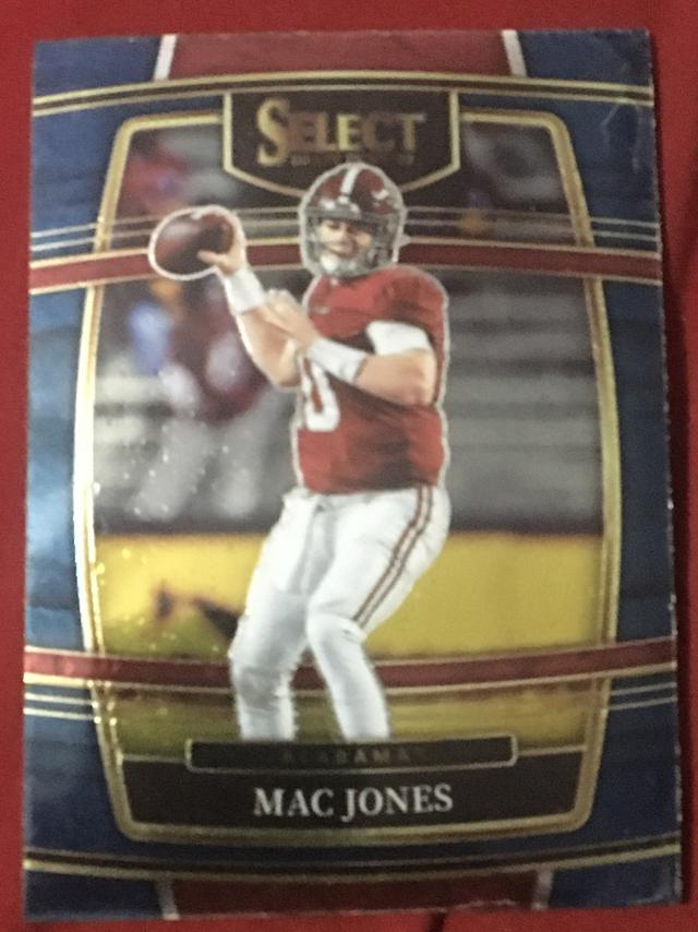 2022 Panini Select Draft Picks Mac Jones Base Concourse Set #42