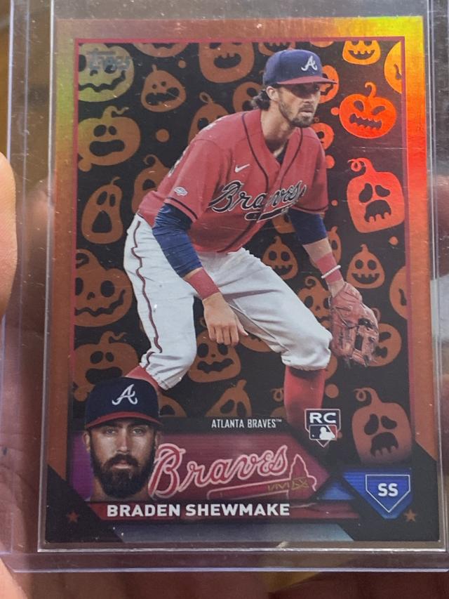 2023 Topps Update Series Braden Shewmake BASE SET Ghost #US206