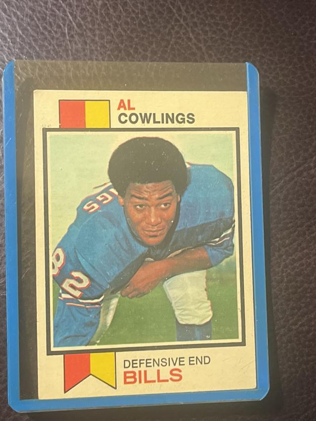 1973 Topps Football Al Cowlings RC ﻿Base #16