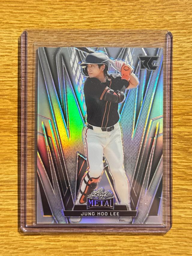 2024 Leaf Metal Jung Hoo Lee Base (RC) Silver /185 #79