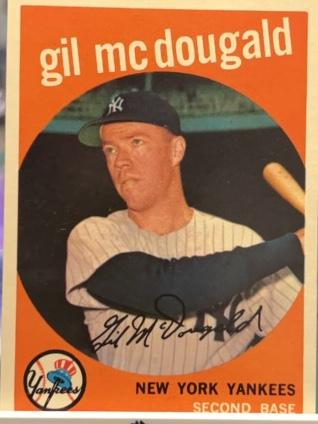 1959 Topps Gil McDougald #345