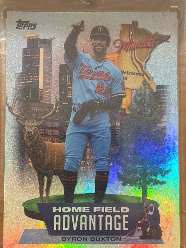 2022 Topps Series 2 Byron Buxton ﻿Home Field Advantage #HA-19