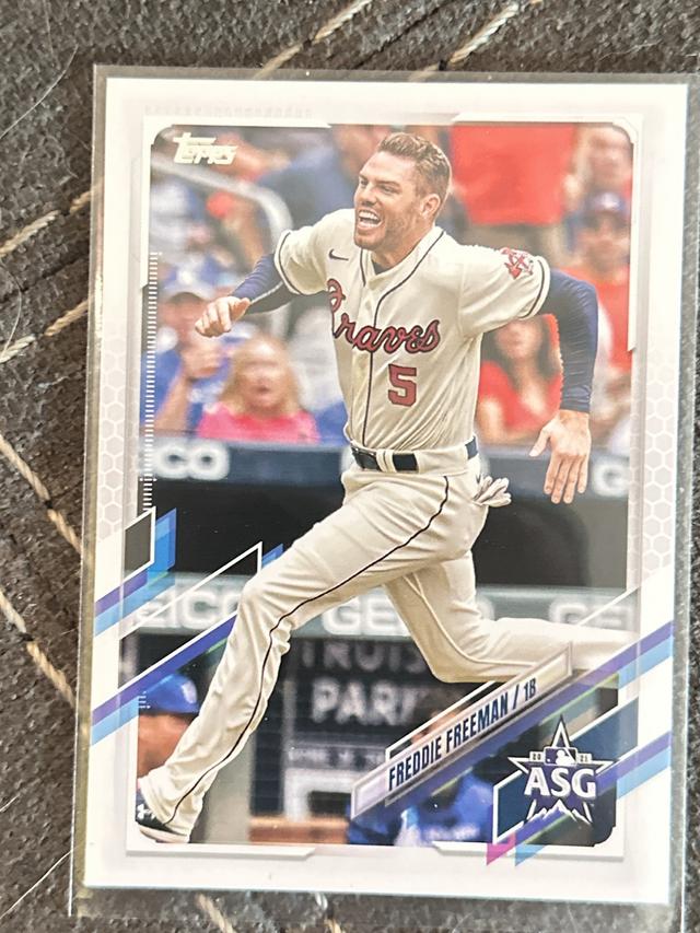 2021 Topps Update Freddie Freeman 2021 MLB ALL STARS #ASG-8