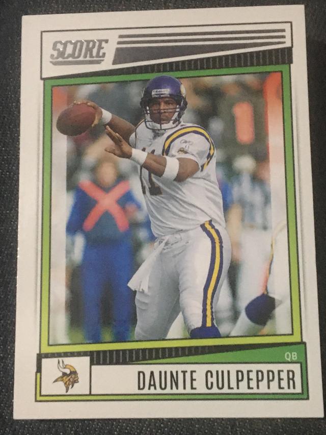 2022 Score Football Daunte Culpepper Base Set #111