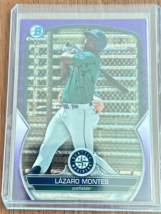 2023 Bowman Chrome Lazaro Montes BOWMAN CHROME PROSPECTS /9 #BCP-233