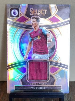 2023-24 Panini Select Premier League Soccer Pau Torres Swatches #SS-PT