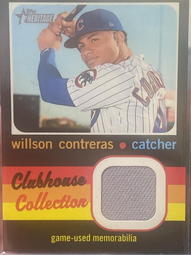 2020 Topps Heritage High Number Willson Contreras #CCR-WC