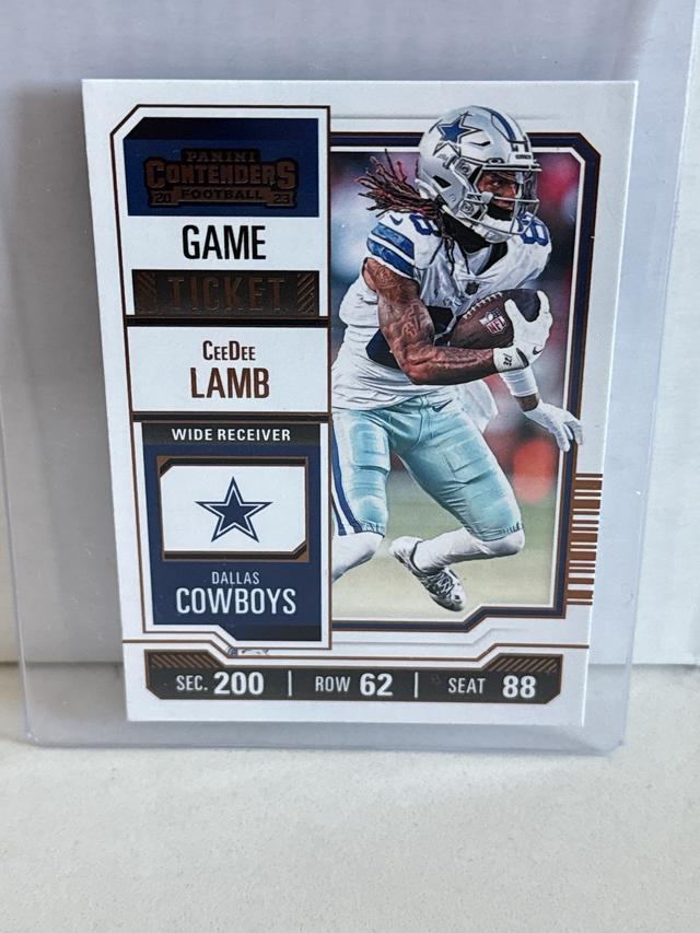 2023 Panini Contenders CeeDee Lamb Ticket Stub  #27