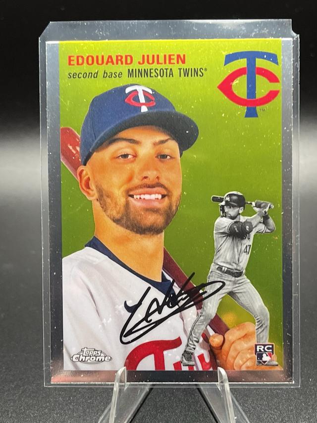 2023 Topps Chrome Platinum '54 Edouard Julien BASE CARDS #179