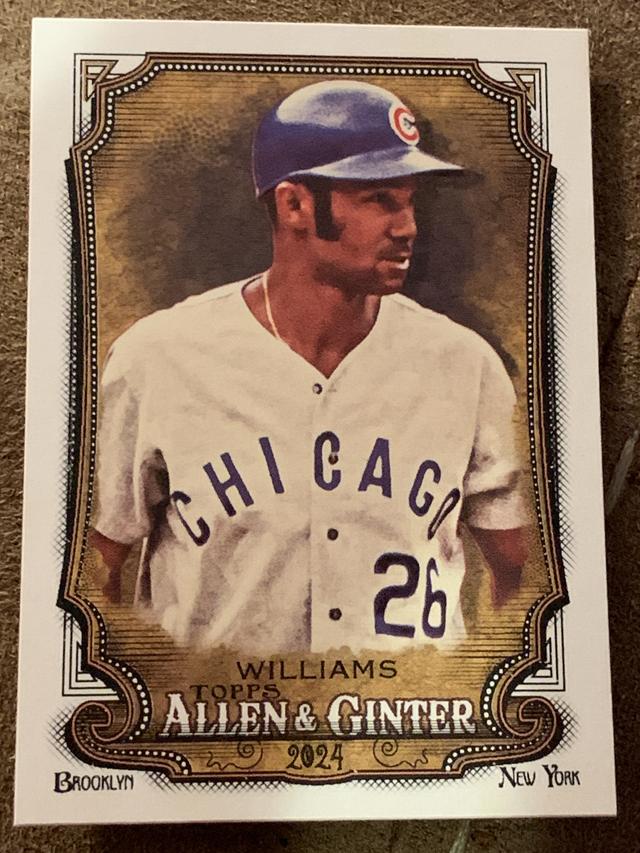 2024 Topps Allen & Ginter Billy Williams ﻿Base Set #179