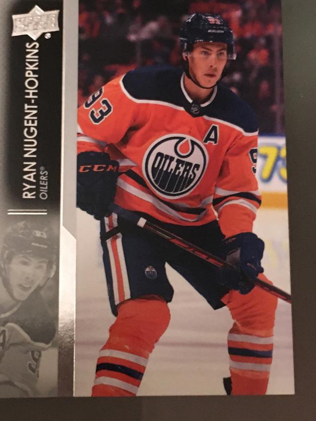 2021-22 Upper Deck Hockey Series 2 Ryan Nugent-Hopkins Base Set #323