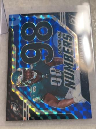 2023 Panini Zenith Football Jalen Carter Behind the Numbers #10