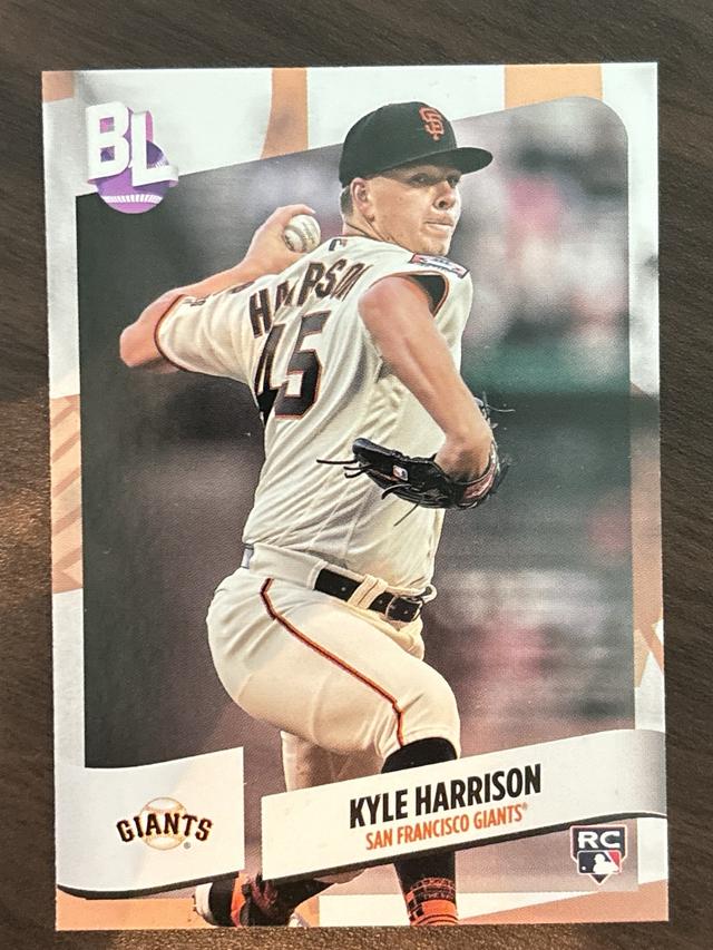 2024 Topps Big League Kyle Harrison COMMON CARDS II #185