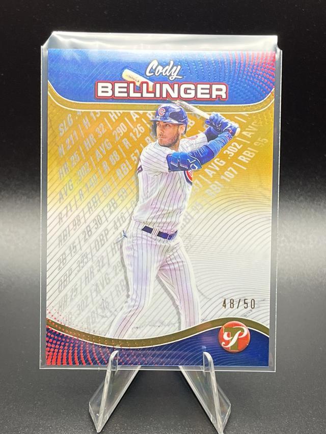 2024 Topps Pristine Cody Bellinger Gold Refractor /50 #PP-25