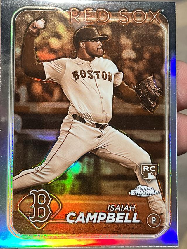 2024 Topps Chrome Isaiah Campbell ﻿Base Set Base #76