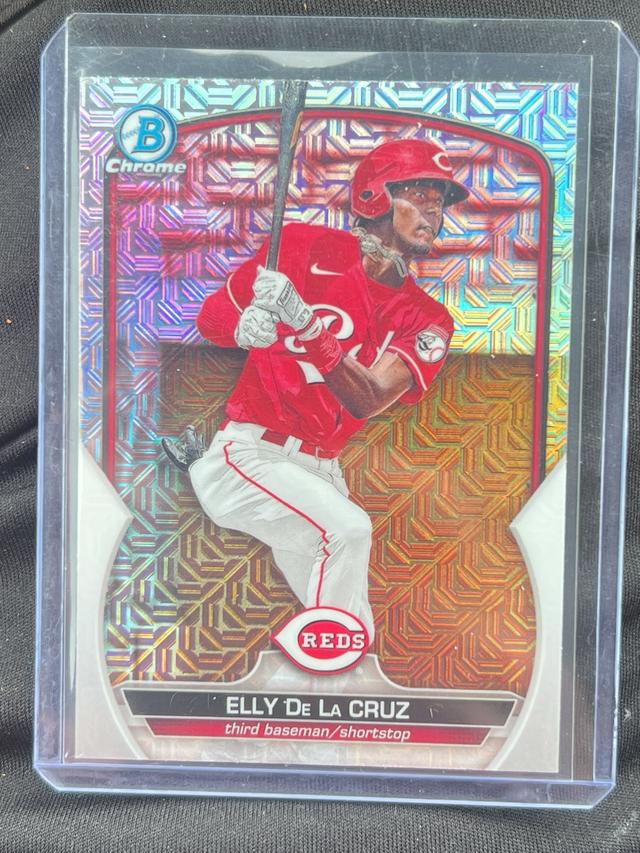 2023 Bowman Elly De LA Cruz CHROME PROSPECTS Base #BCP-65