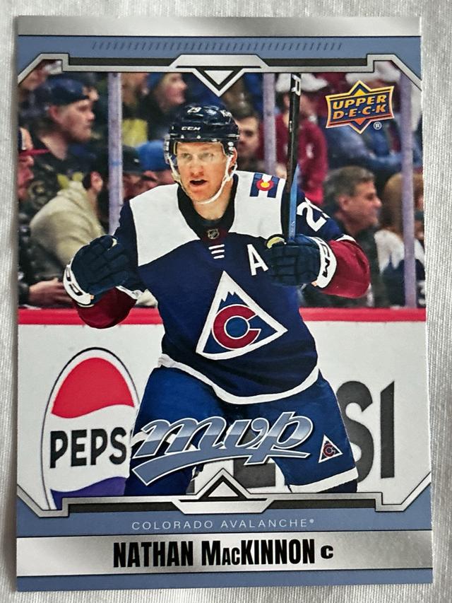 2024-25 Upper Deck MVP Nathan MacKinnon ﻿Base Set #29