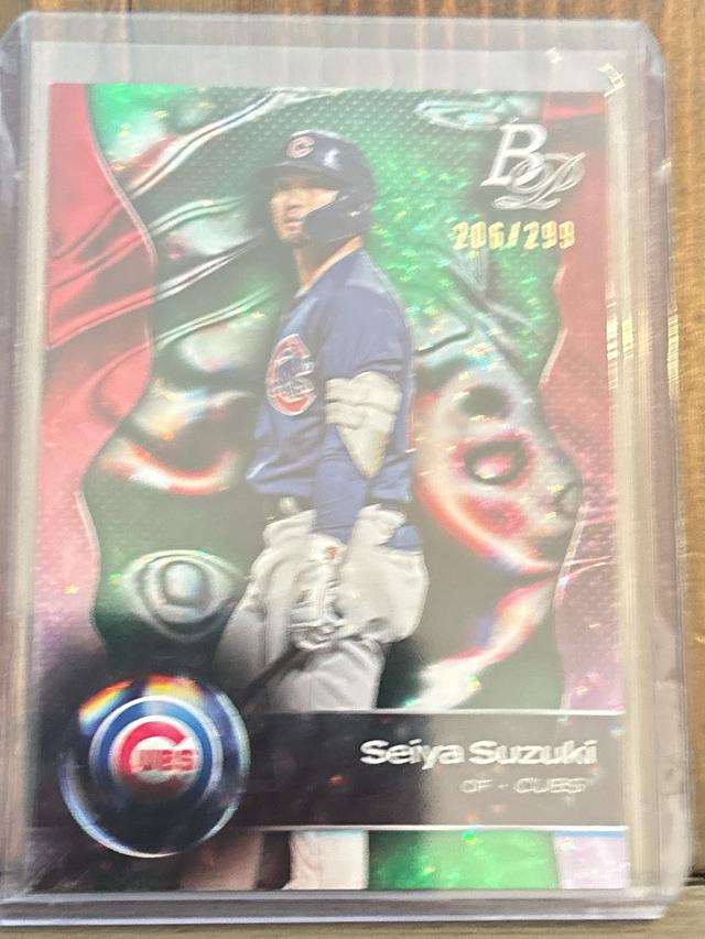 2023 Bowman Platinum Seiya Suzuki BASE CARDS Emerald Ice Foil /299 #54