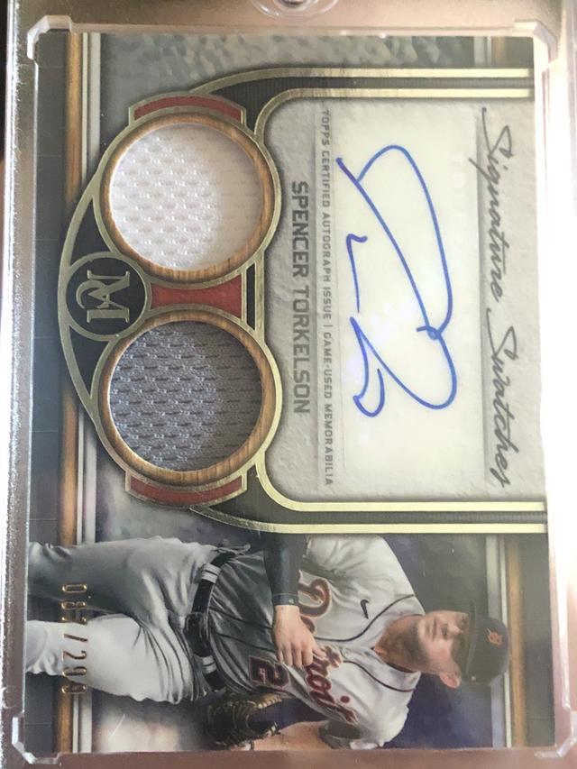 2023 Topps Museum Collection Spencer Torkelson Gold /299 #SWDRA-ST