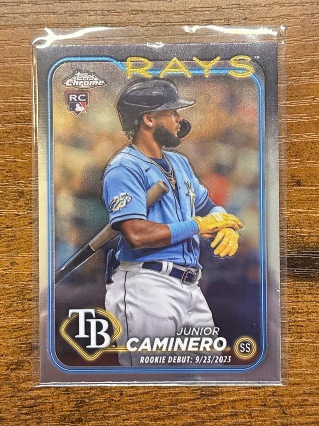 2024 Topps Chrome Update Junior Caminero ﻿Base Set #USC193