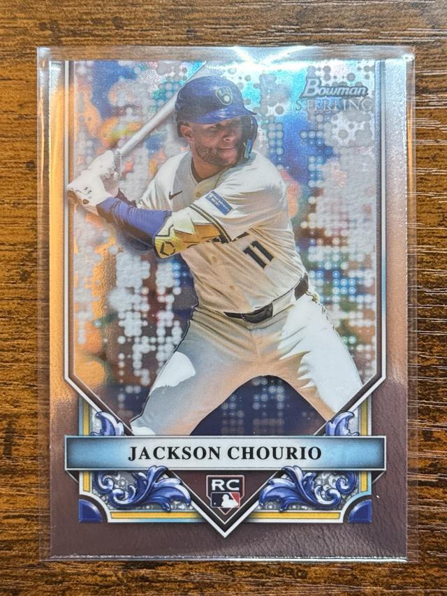 2024 Bowman Sterling Jackson Chourio ROOKIE CARDS #BSR-26